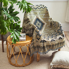 HENDEER - 'Hey Jude' Woven Picnic Rug/Throw: Regular 130x160cm