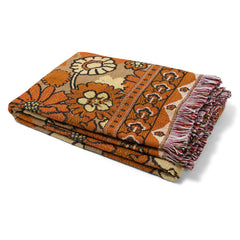 'Penny Lane' Woven Picnic Rug/Throw: Regular 130x160cm
