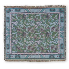HENDEER - 'Eleanor Rigby' Woven Picnic Rug/Throw: Regular 130x160cm