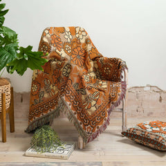 'Penny Lane' Woven Picnic Rug/Throw: Regular 130x160cm