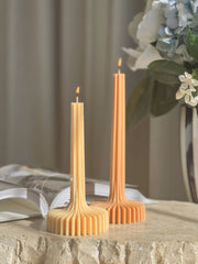 Vase Pillar Soy Candle - Tall / Unscented