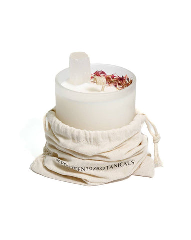 Kakadu plum with Selenite PEACE + CALM: 50+ Hours Burn Time