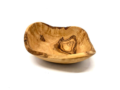 olivenholz-erleben - Rustic bowl approx. 12 — 14 cm olive wood