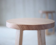 Round Side Table: Satin