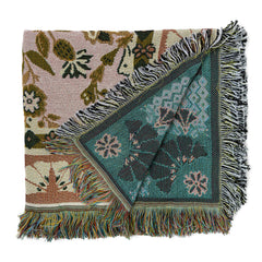 HENDEER - 'Eleanor Rigby' Woven Picnic Rug/Throw: Regular 130x160cm