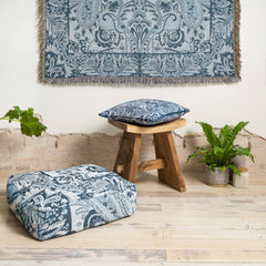 HENDEER - 'Yesterday' Woven Picnic Rug/Throw: Regular 130x160cm