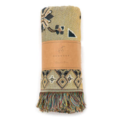 HENDEER - 'Hey Jude' Woven Picnic Rug/Throw: Regular 130x160cm