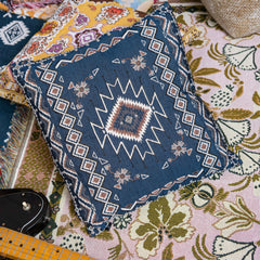 'Let It Be' Woven Scatter Cushion Cover: 65cm x 65cm