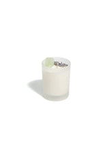 Eucalyptus with Green Calcite CALMING + PROSPERITY: 18+ Hours Burn Time