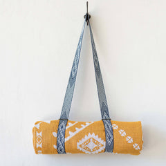 HENDEER - 'Good Day Sunshine' Woven Picnic Rug/Throw: Regular 130x160cm