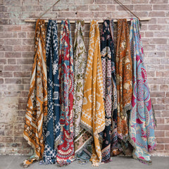 'Penny Lane' Woven Picnic Rug/Throw: Regular 130x160cm