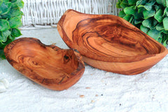 Rustic bowl 9 — 11 cm olive wood
