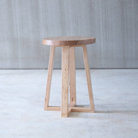 Round Side Table: Satin