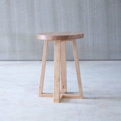 Round Side Table: Satin