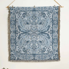 HENDEER - 'Yesterday' Woven Picnic Rug/Throw: Regular 130x160cm