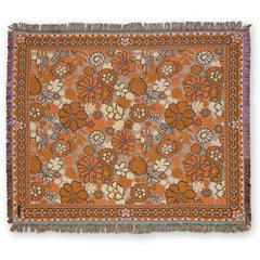 'Penny Lane' Woven Picnic Rug/Throw: Regular 130x160cm