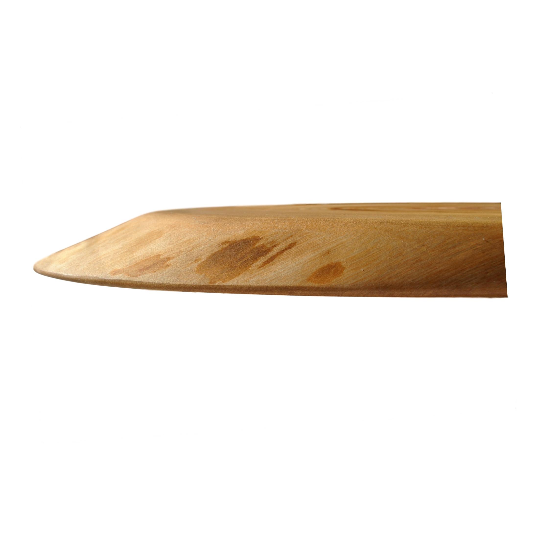 natural live edge chopping block or cutting board
