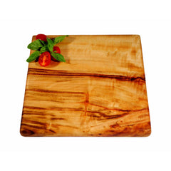 square wooden chopping board small